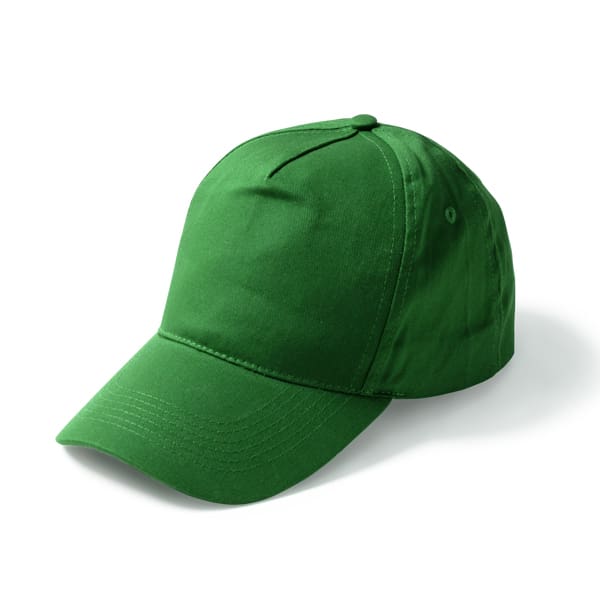 Gorra de 5 paneles 100% algodón reciclado