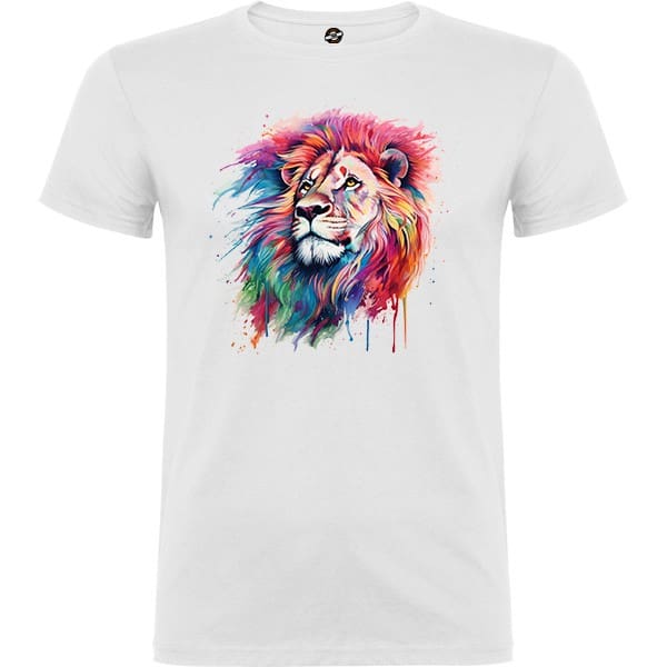 Camiseta León Rey de Colores